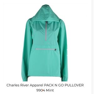 Charles river pack n go pullover